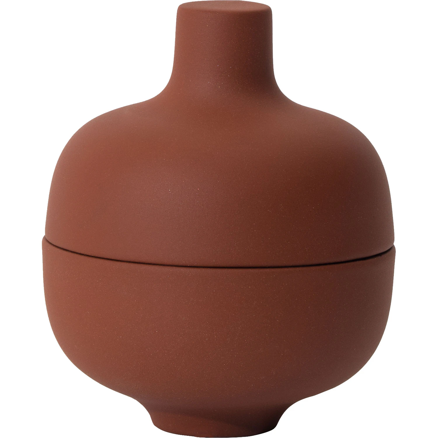Design House Stockholm Sand Secrets Sk&aring;l &Oslash;8,2 - Serveringssk&aring;le Stent&oslash;j Red clay - 2716-4100