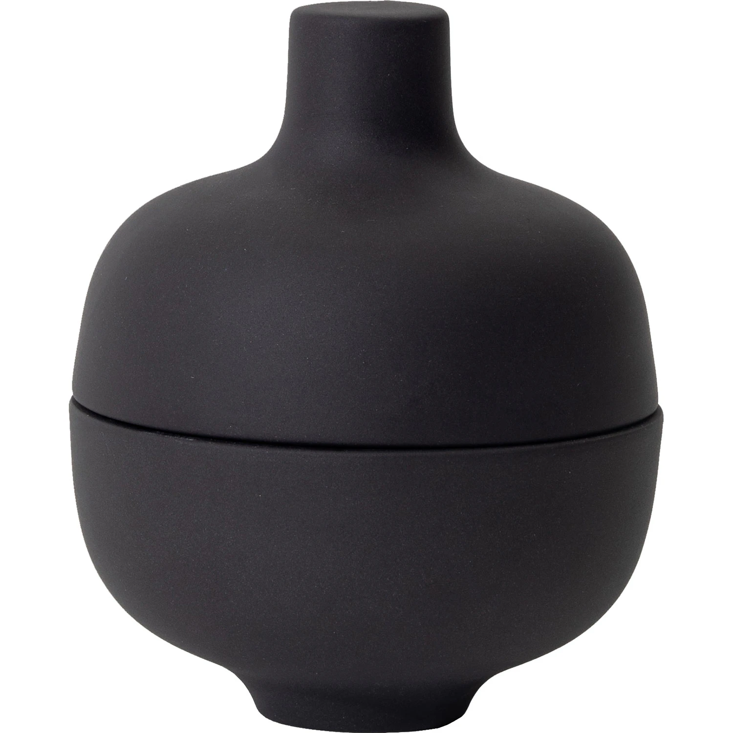 Design House Stockholm Sand Secrets Sk&aring;l &Oslash;8,2 - Serveringssk&aring;le Stent&oslash;j Black Clay - 2716-1000