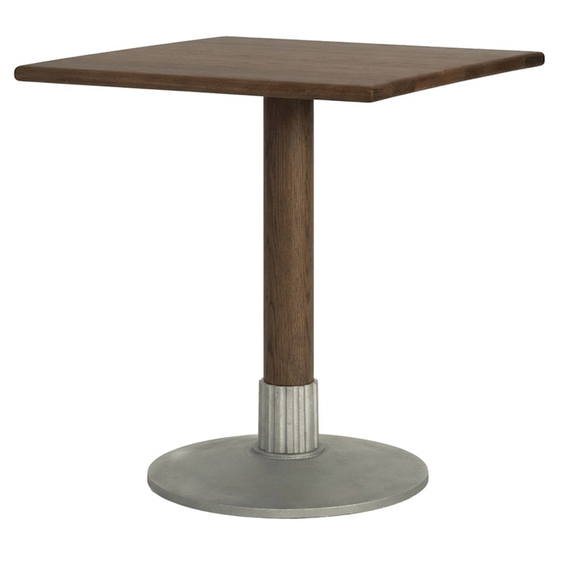 Tock Bord 70x70 cm, Dark Oak