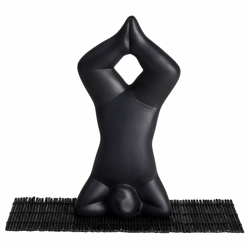 Yoga Skulptur no 3, Sort