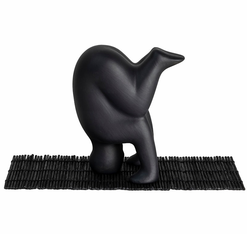 Yoga Skulptur no 4, Sort