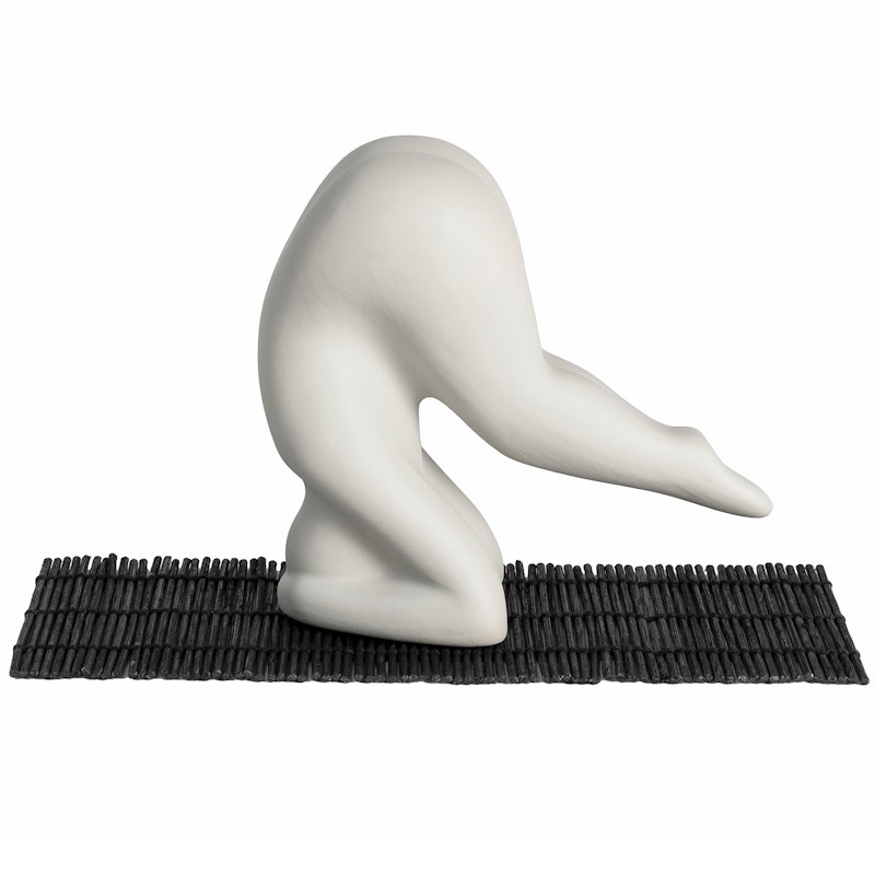 Yoga Skulptur no 1, Lysegrå