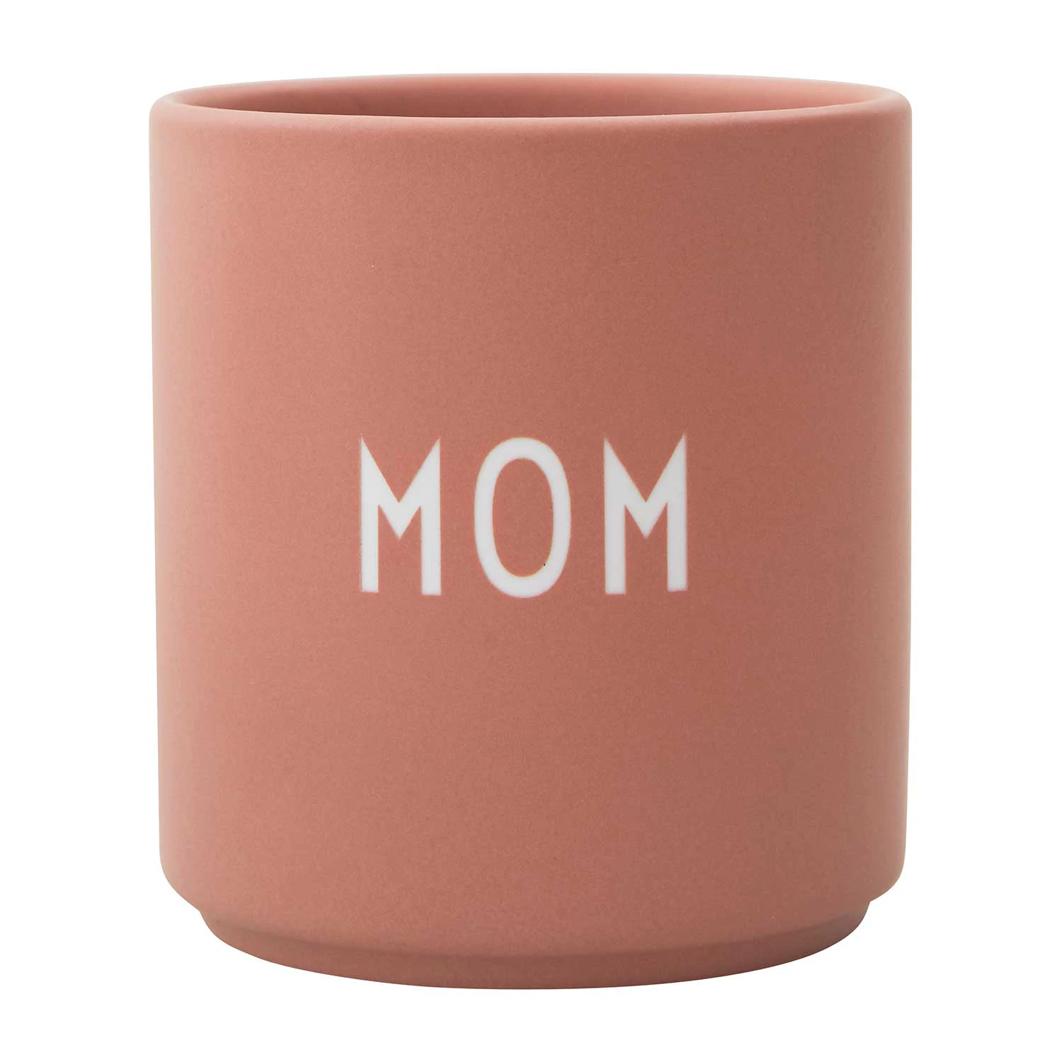 Design Letters Favourite Kop 25 Cl Mom - Kaffekopper Benporcel&aelig;n Gr&oslash;n - 10101002NUDEMOM