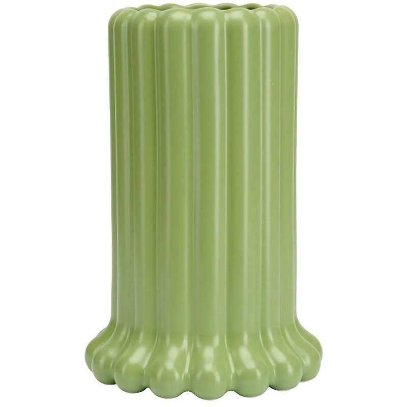 Tubular Vase 24 cm, Grøn