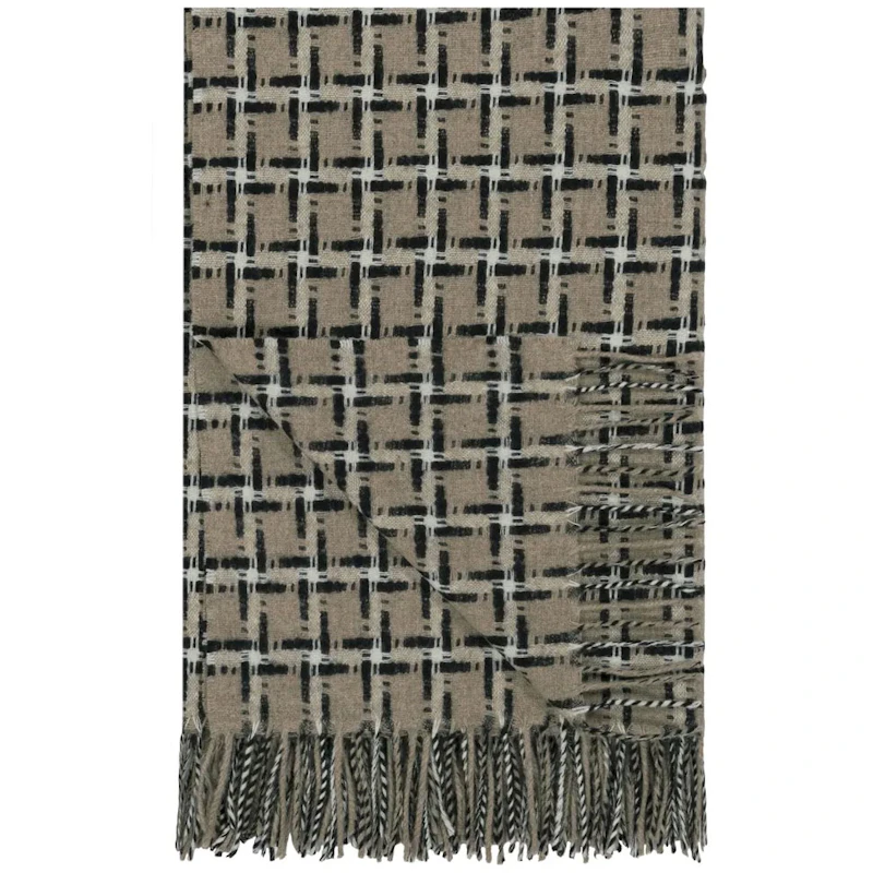 Clarendon Natural Plaid 140x185 cm