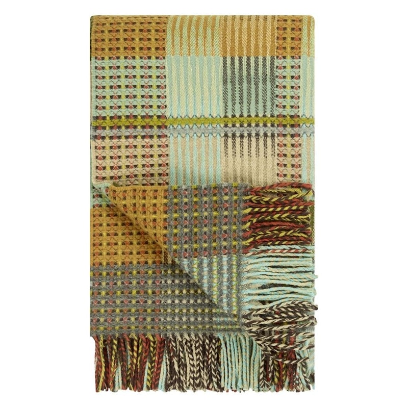 Tasara Plaid 130x190 cm, Okkergul