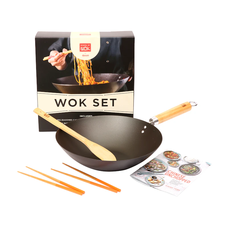 School of Wok Wok-Sæt 4 dele