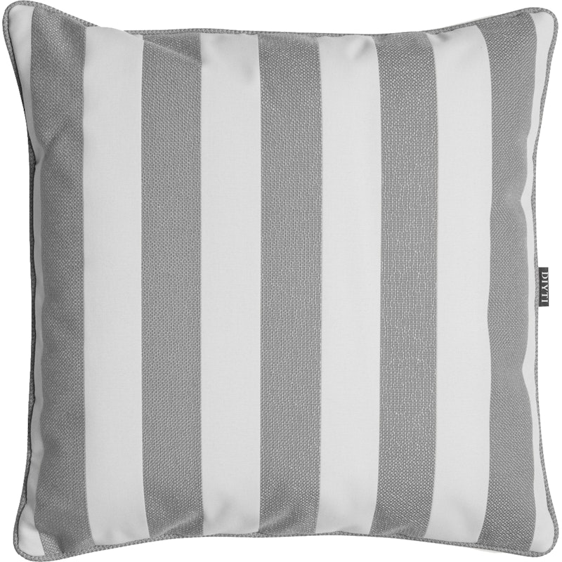 Wide Stripe Pude 45x45 cm, Grå