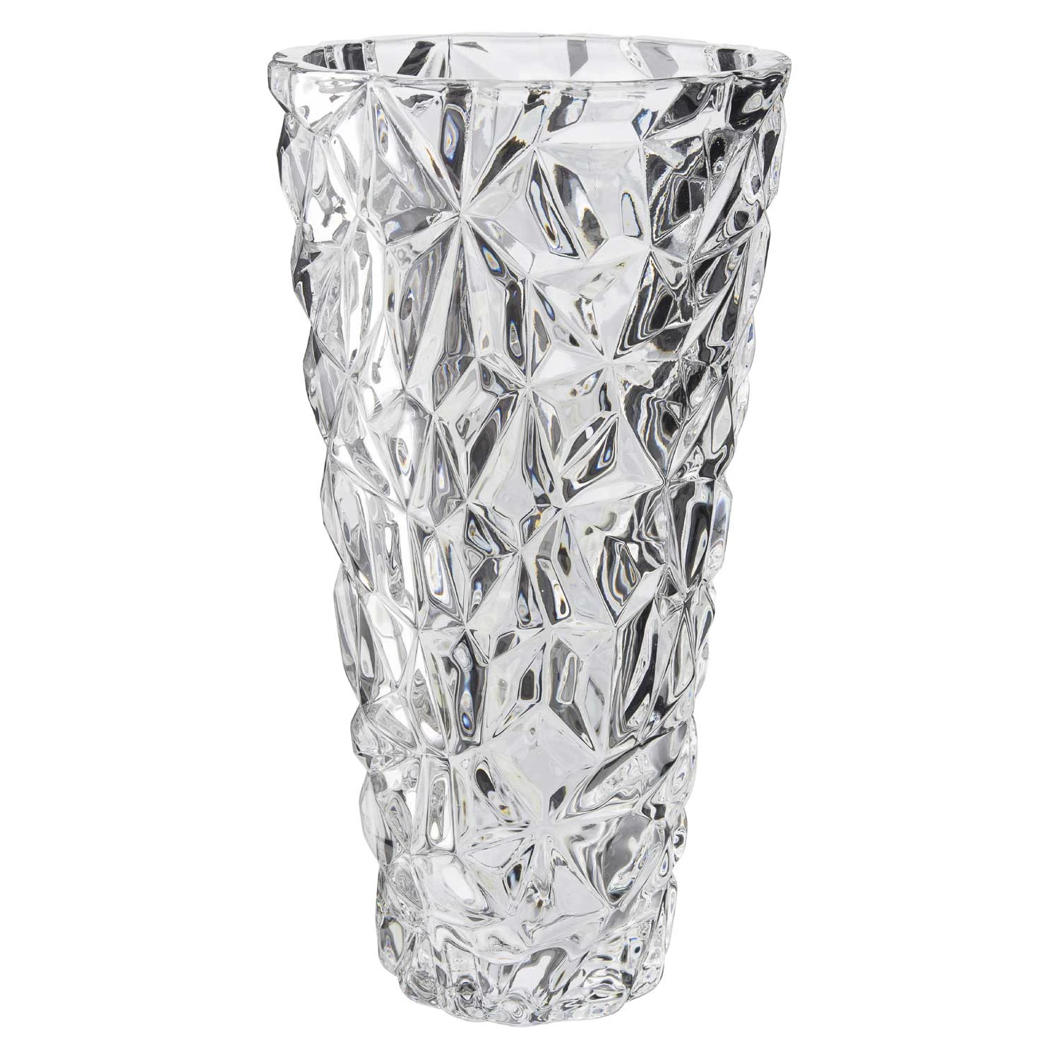 Dorre Elegant Kegleformet Vase 25,5 Cm - Vaser Glas Klar - 5-8241