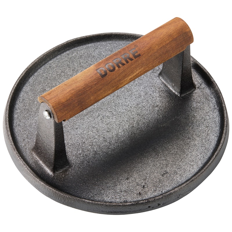 Hally Burgerpresser Ø18 cm, Sort