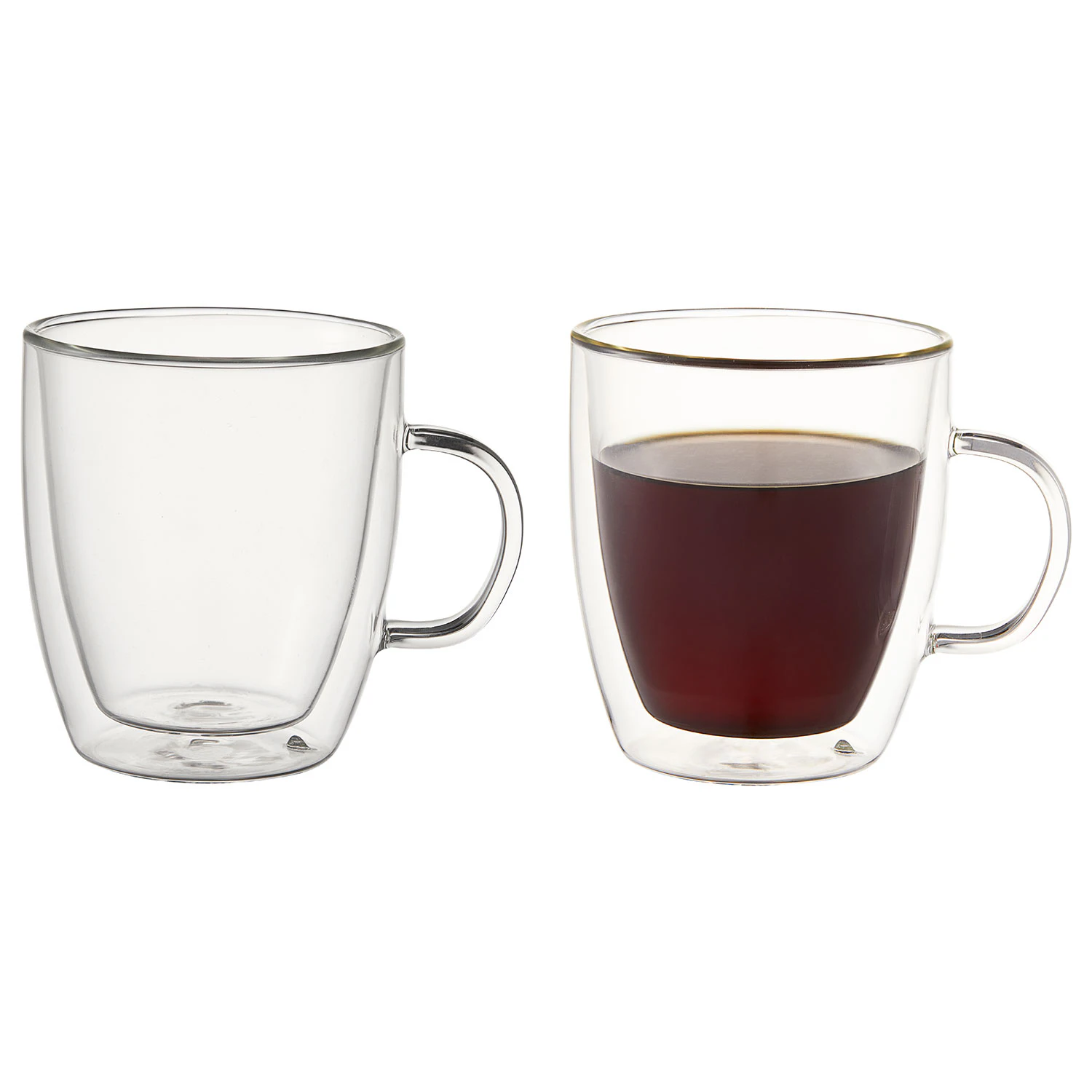 Dorre Kirk Kaffekopper 2-pak - Kaffekopper Glas Klar - 5-8643