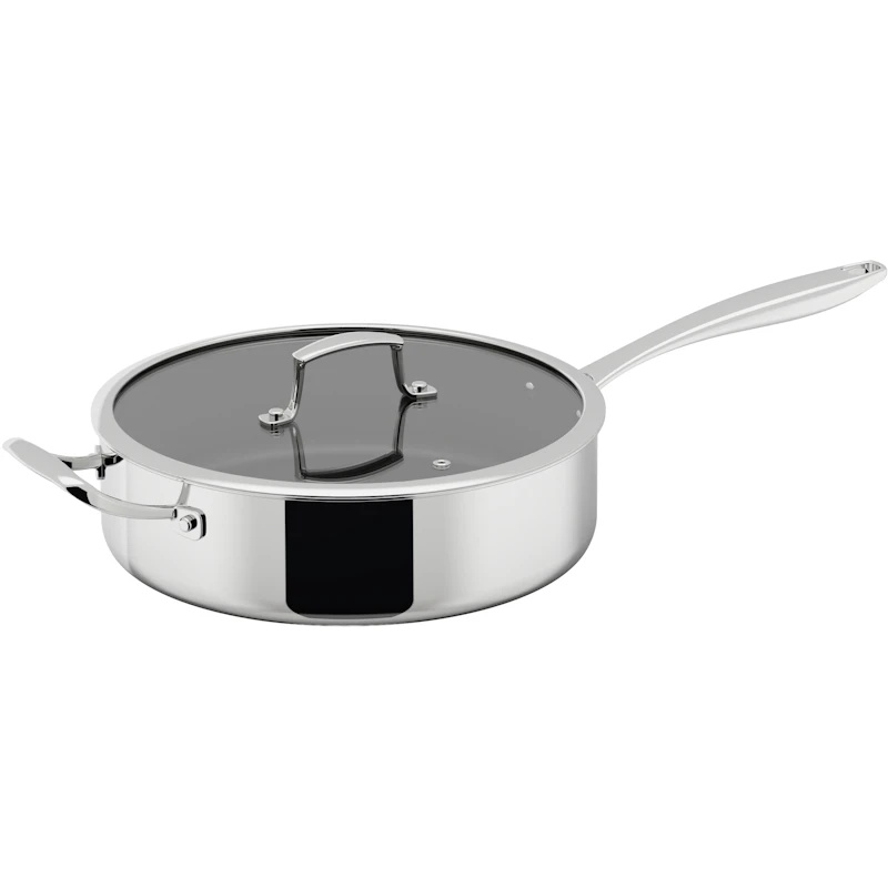 Trivence Sautépande Med Glaslåg