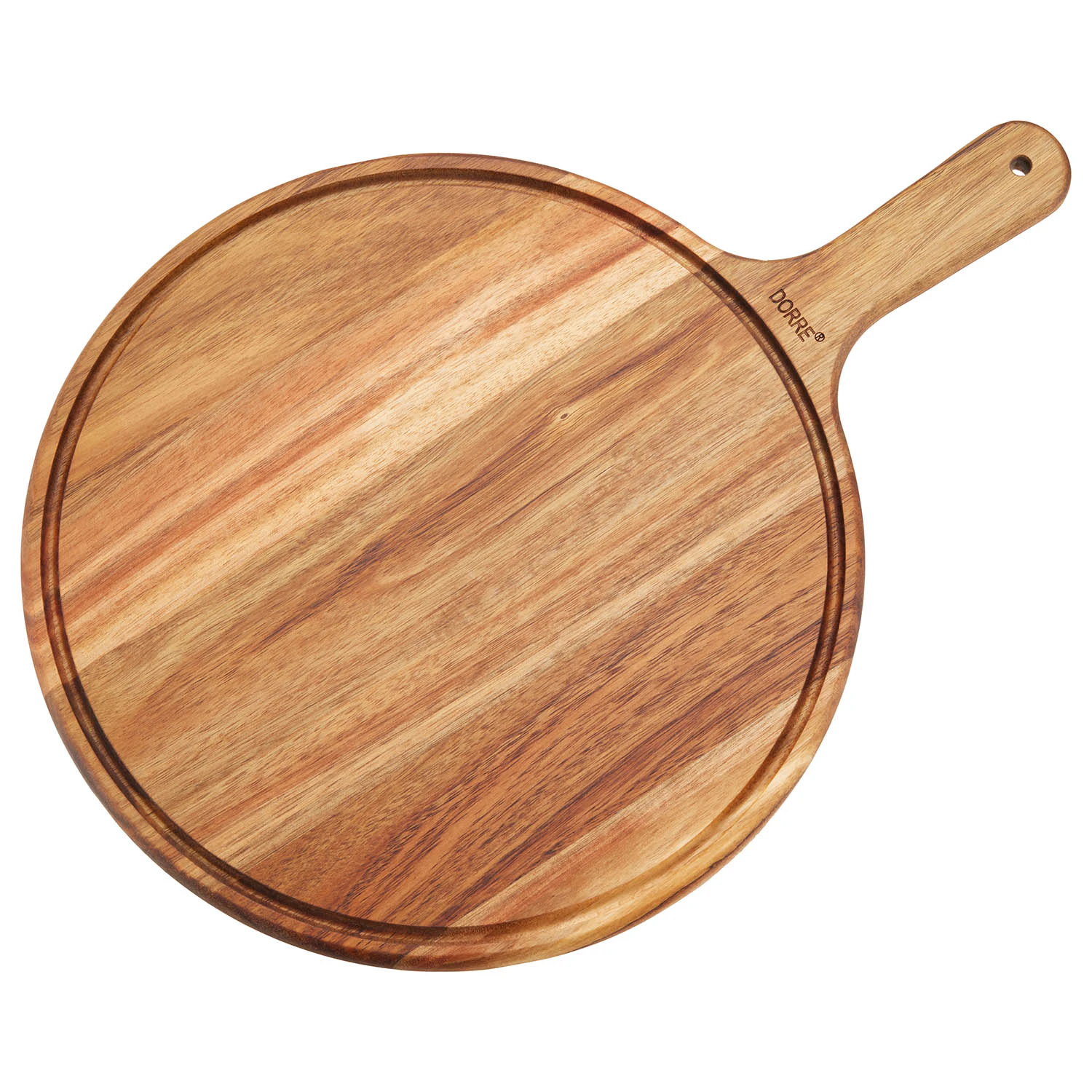 Dorre Ulli Serveringsbakke 30,5 Cm - Serveringsfad Akacie Tr&aelig; - 5-8953