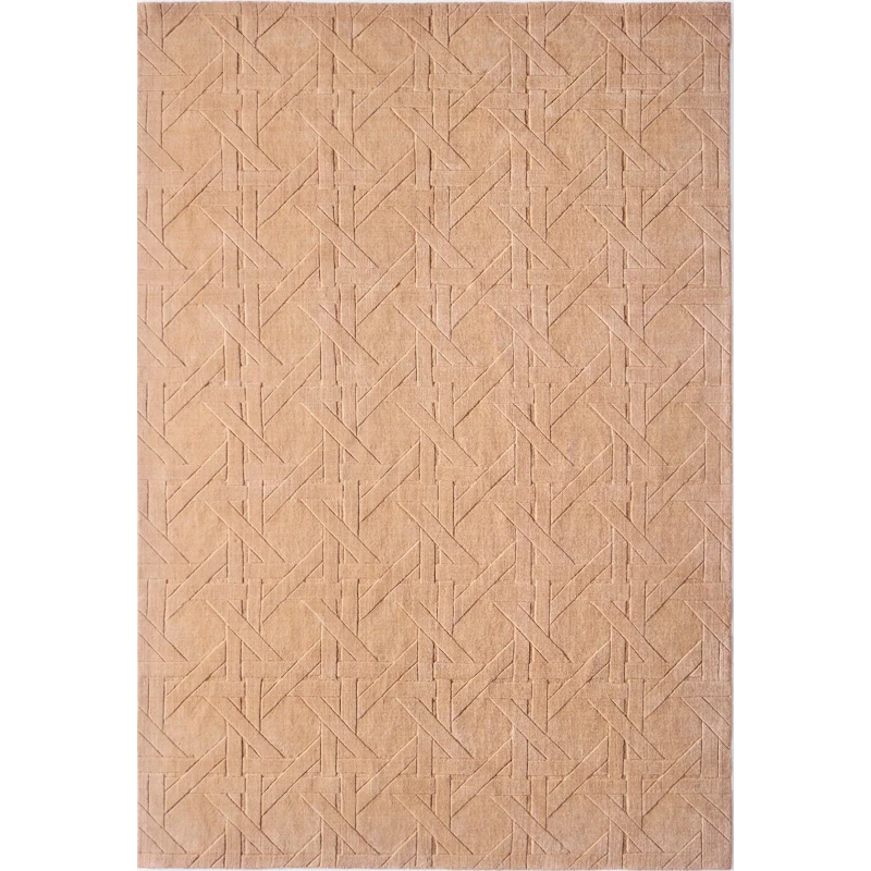 Manuela Uldgulvtæppe 250x350 cm, Warm Vanilla