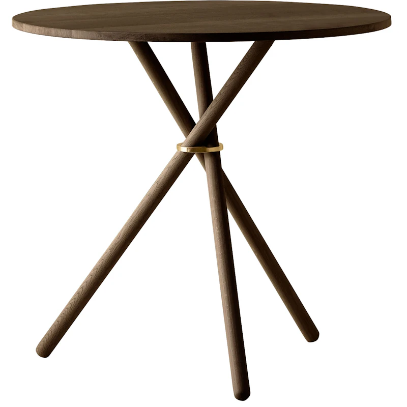Aldric Sidebord 80 cm, Mørk Eg