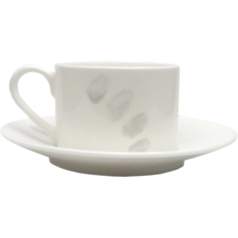 Fingerprint  Kop Med Fad L,  Light Grey