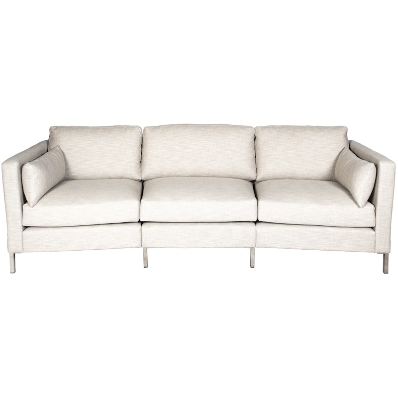 Wave Sofa 3-Pers Curved Pk1, Nolita Almond 01