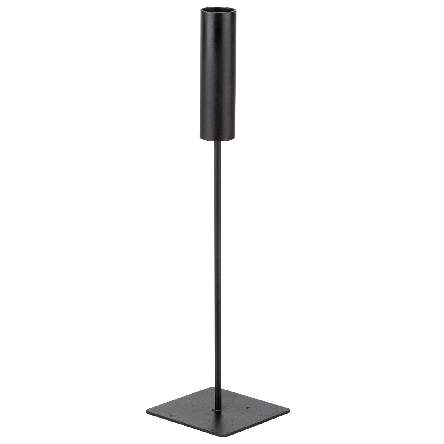 Ernst Candlestick Black 30 Cm - Lysestager Metal Sort - 152201