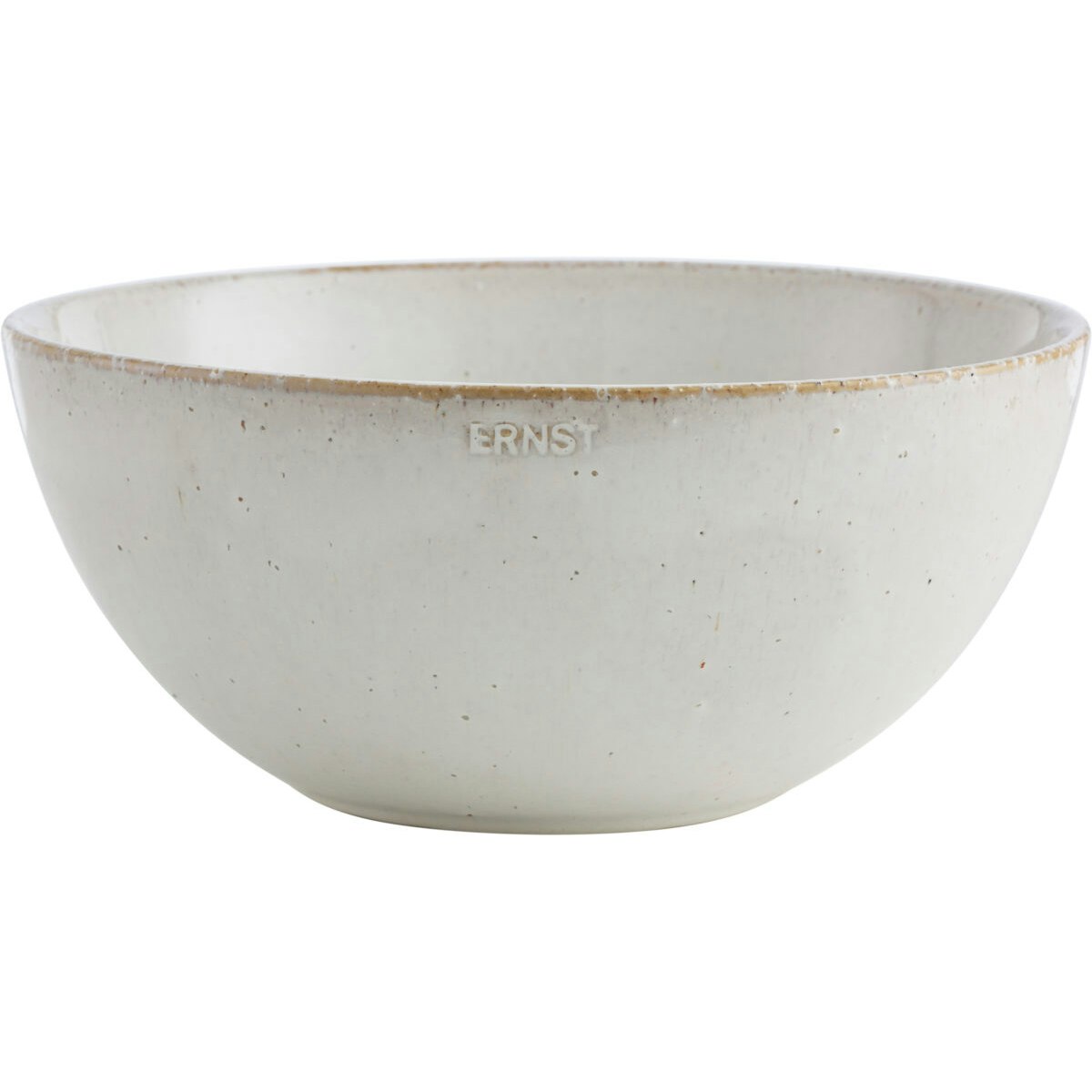 Ernst Ceramic Bowl &Oslash;23 Cm - Serveringssk&aring;le Stent&oslash;j Nature - 246016