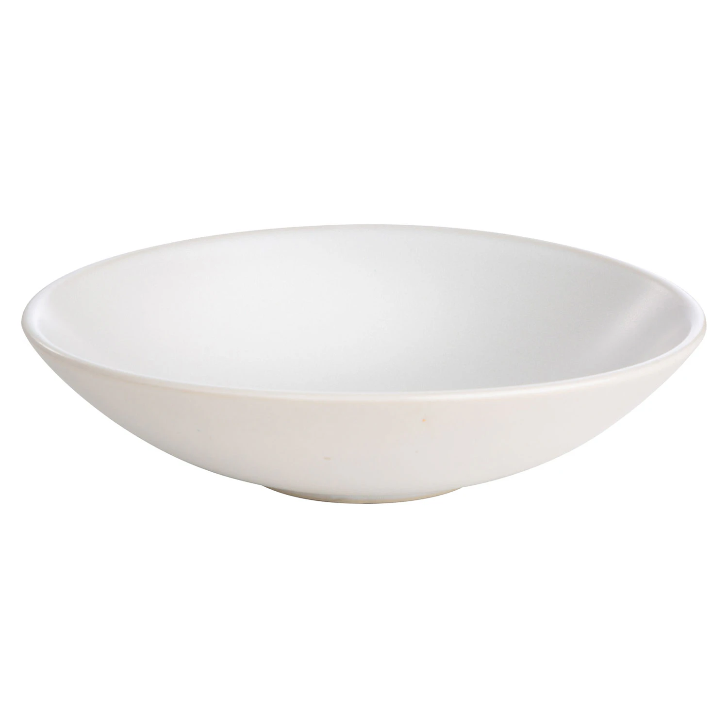 Ernst Dyb Tallerken 22 Cm - Dybe tallerkner Stent&oslash;j Hvid - 247853