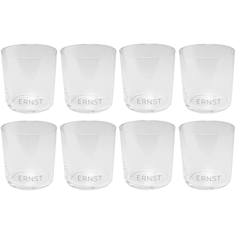 Ernst Glas 8-pakk, 37 cl