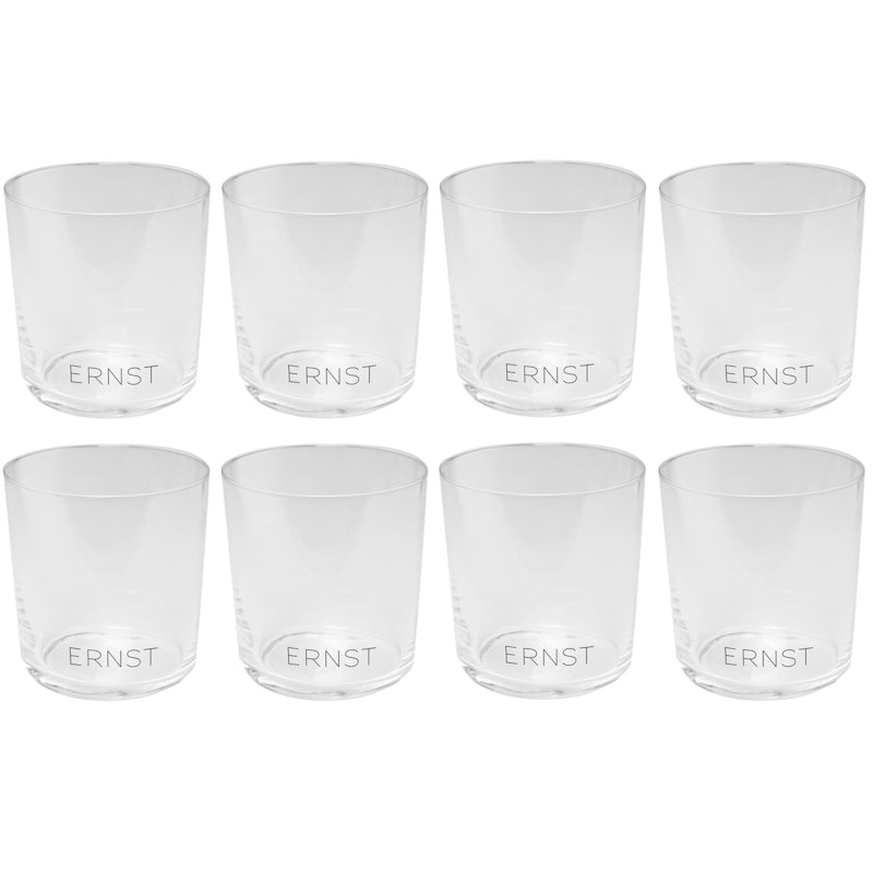 Ernst Glas 8-pakk, 37 cl