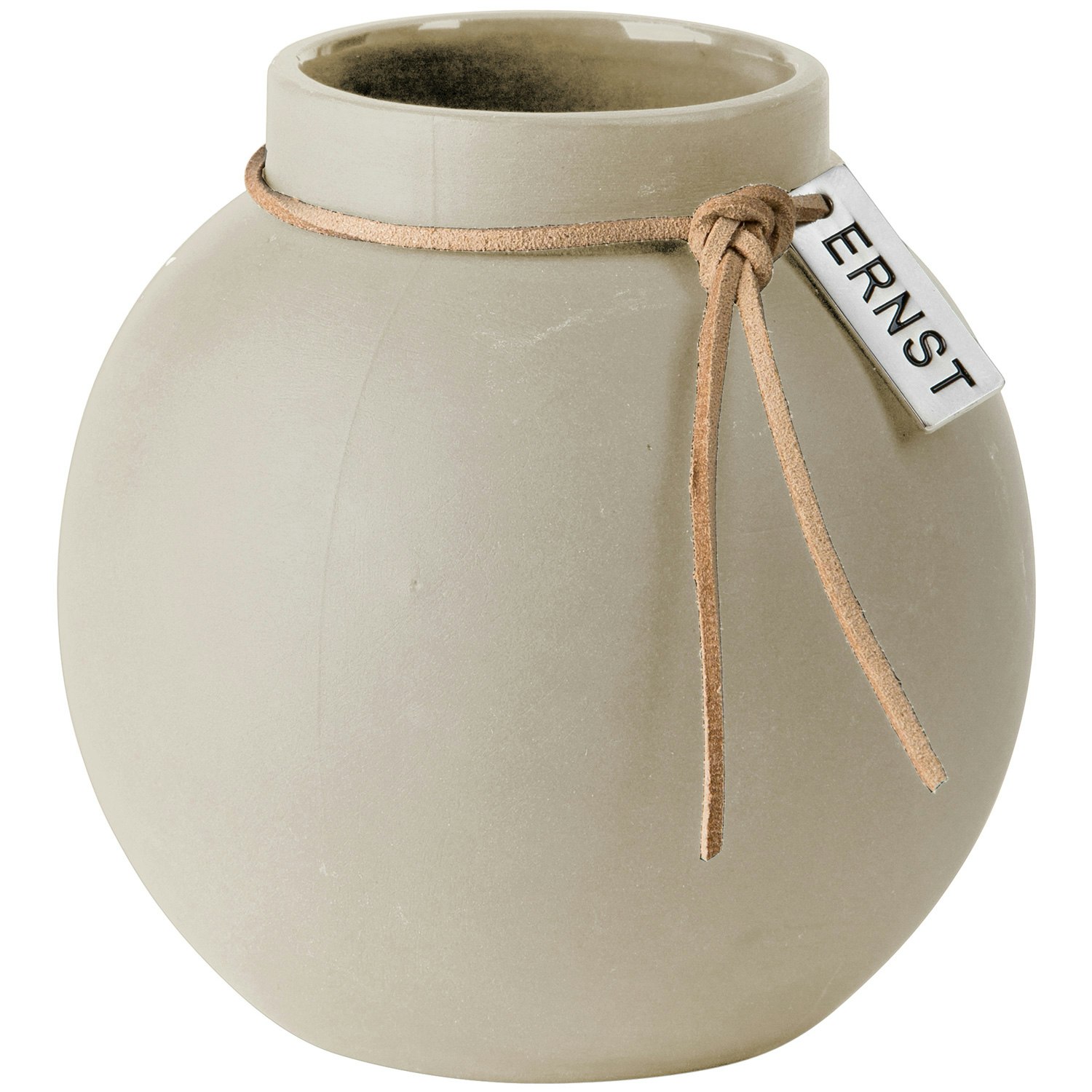 Ernst Vase &Oslash;10cm H10cm Beige - Vaser Stent&oslash;j Nature - 270348