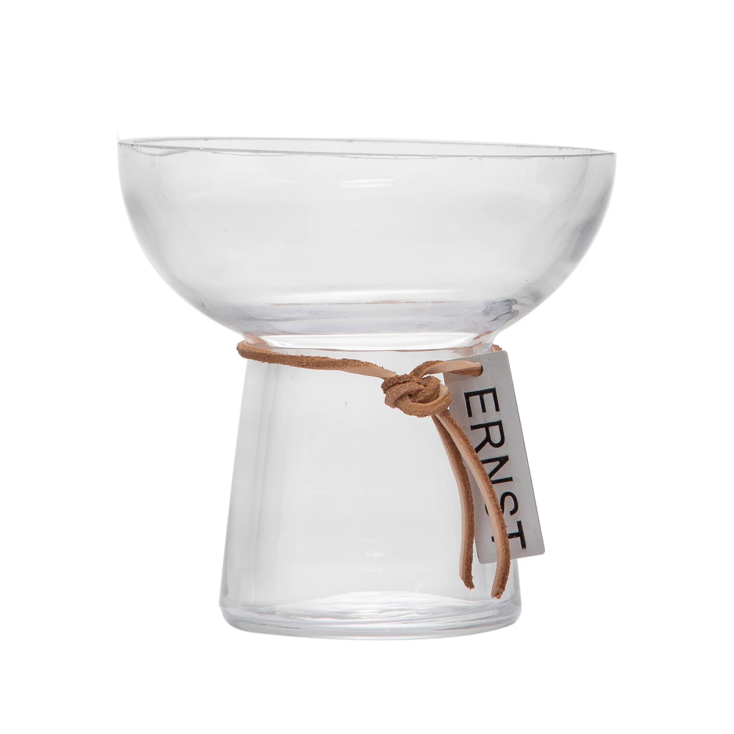 Ernst Vase Bulb 15 Cm - Vaser L&aelig;der Klar - 364440