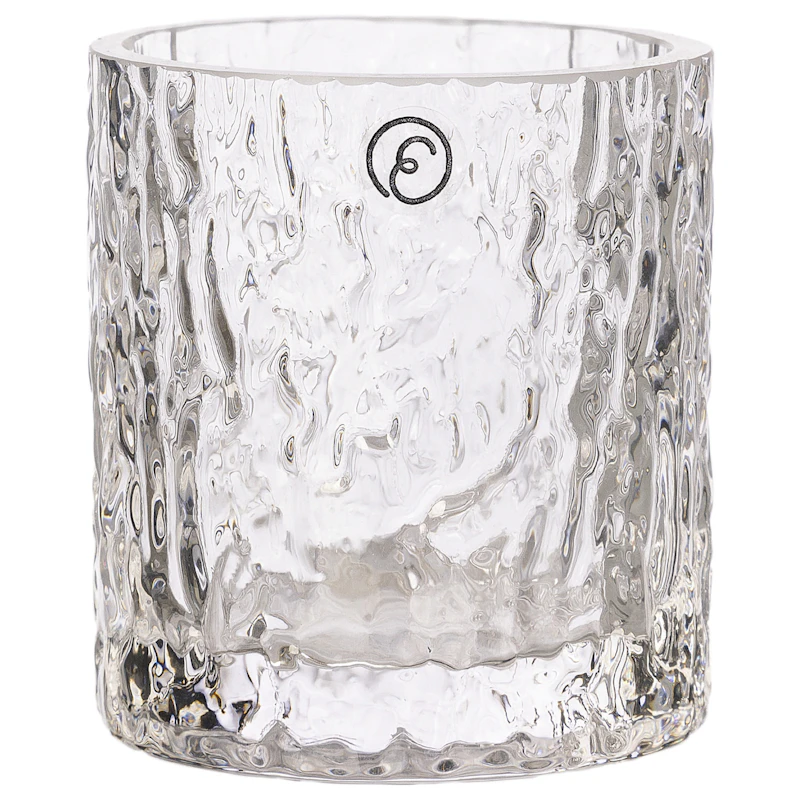 Glasvase / Lysestage 6,5 cm