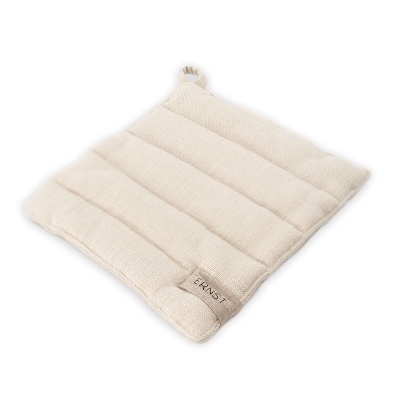 Grydelap 23x25 cm, Natur