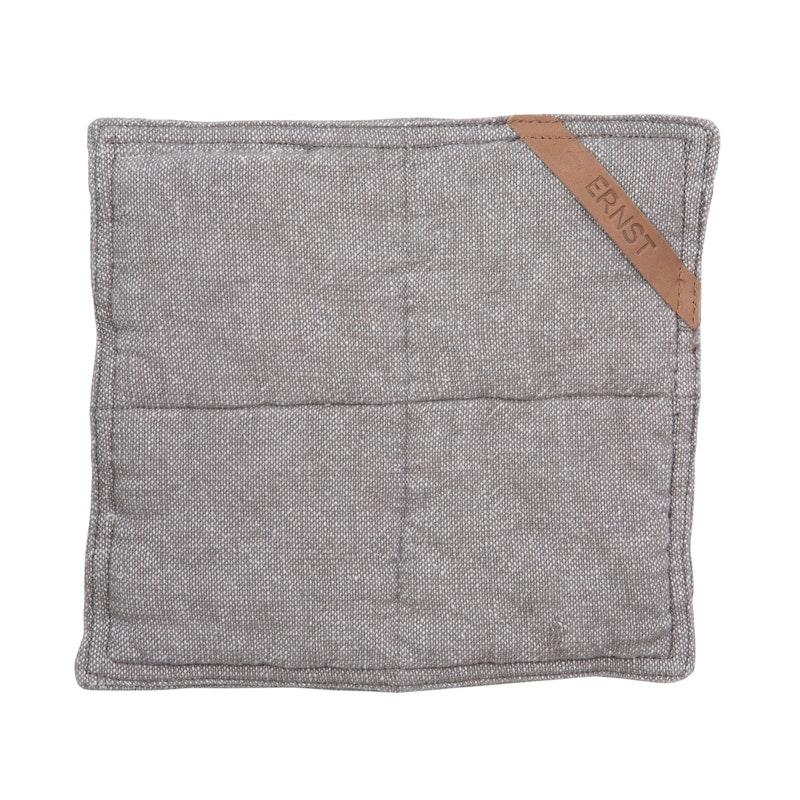 Grydelap 25x25cm, Grå