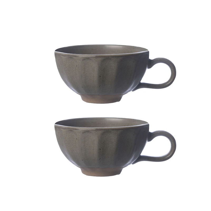 Kaffekop 2-pak, Grå