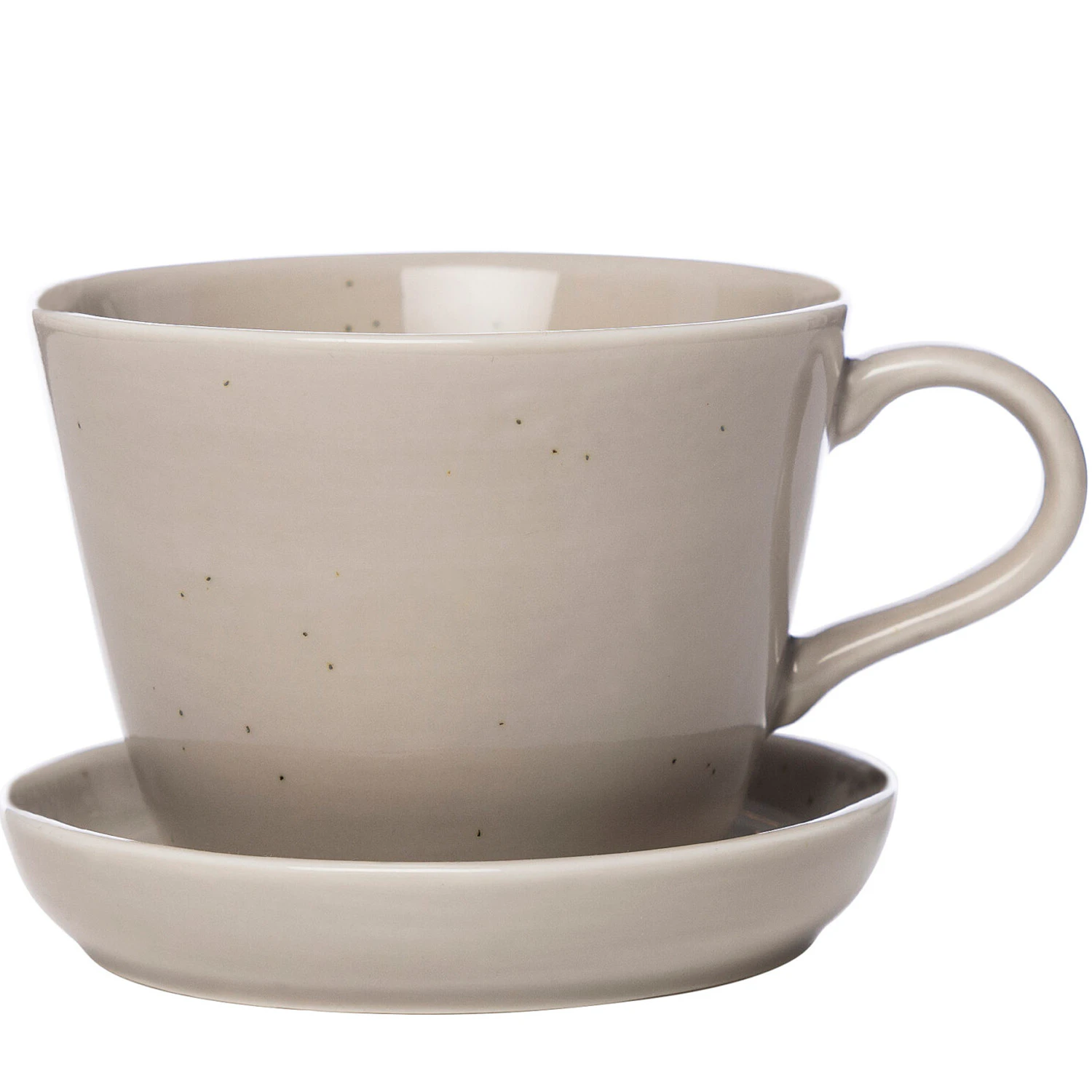 Ernst Kop Med Undersk&aring;l - Kaffekopper Porcel&aelig;n Sand - 246041