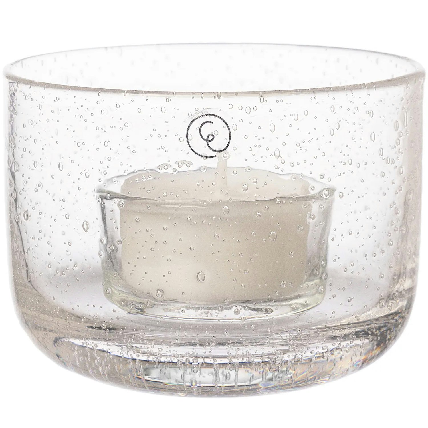 Ernst Lysestage 6 Cm - Lysestager Glas Klar - 371536