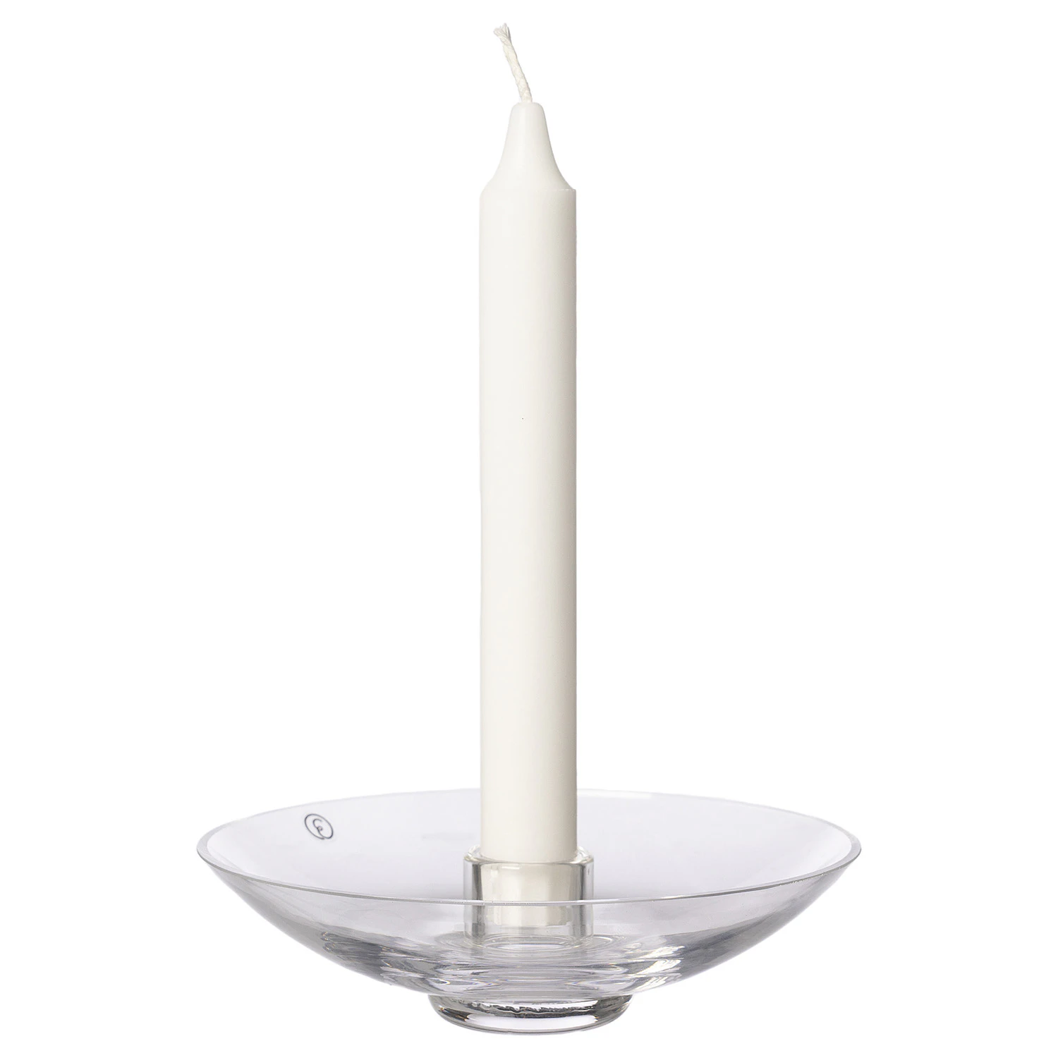 Ernst Lysestage &Oslash;14,8 Cm - Lysestager Glas Klar - 371556