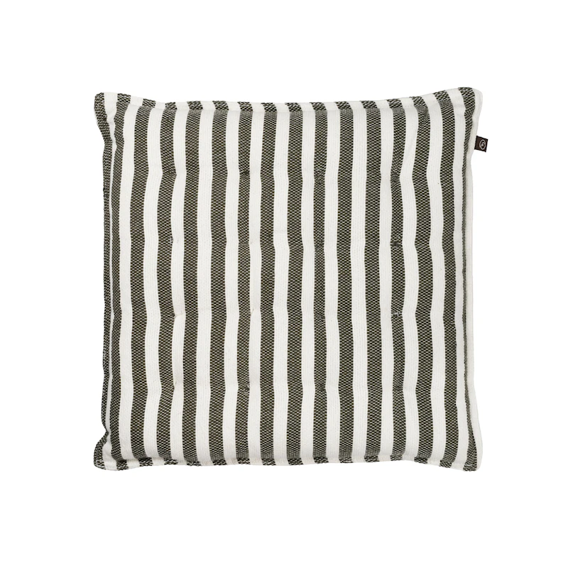 Sædepude 40x40 cm, Hvid / Sage