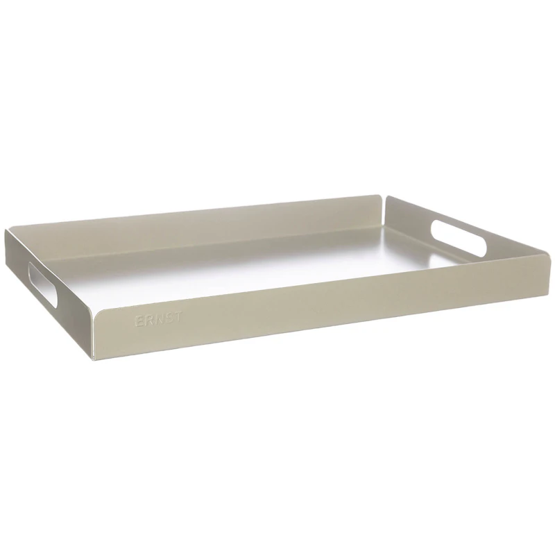 Serveringsbakke 30x45 cm, Muldvarpefarvet, Creamy White