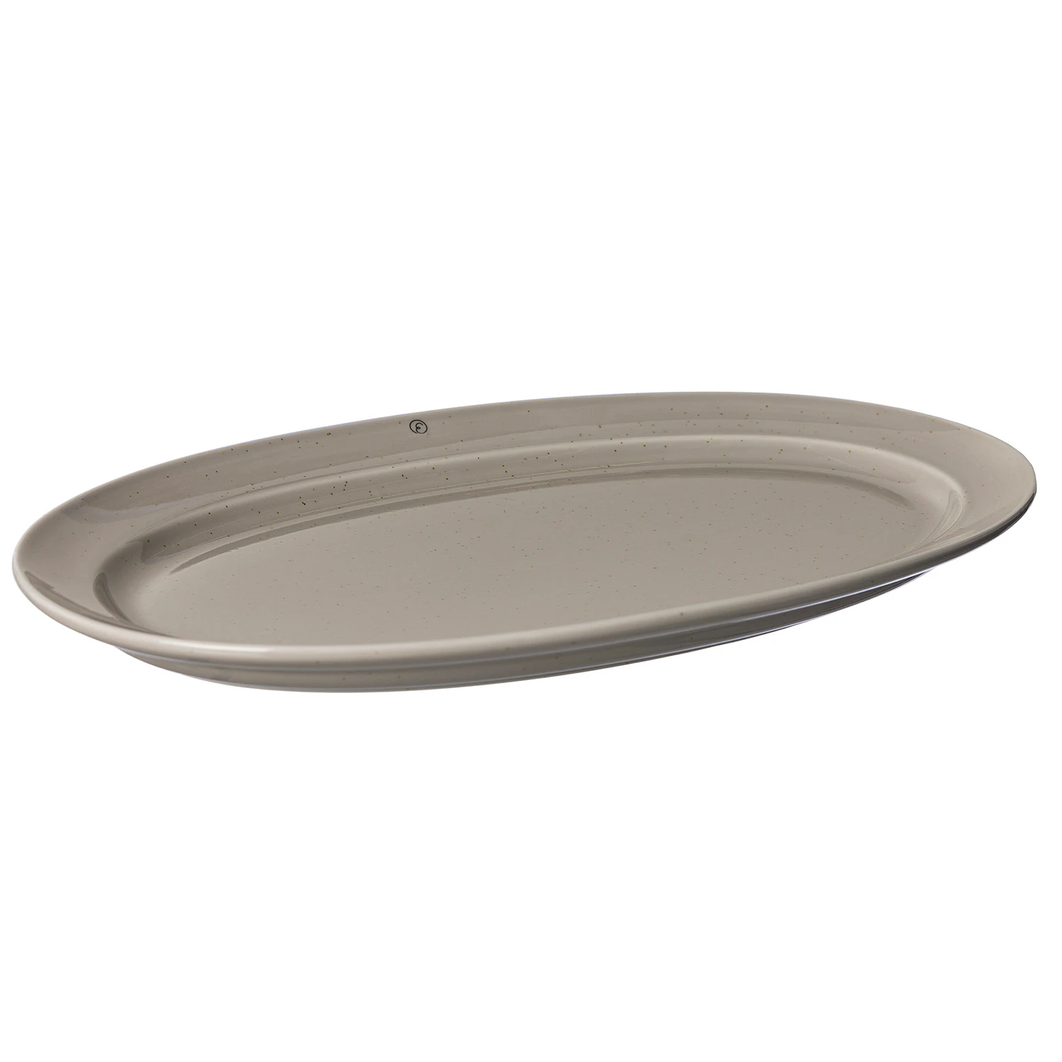 Ernst Serveringsfad Oval 25x42 Cm - &oslash;vrige-tallerkner-fad Porcel&aelig;n Sand - 246073