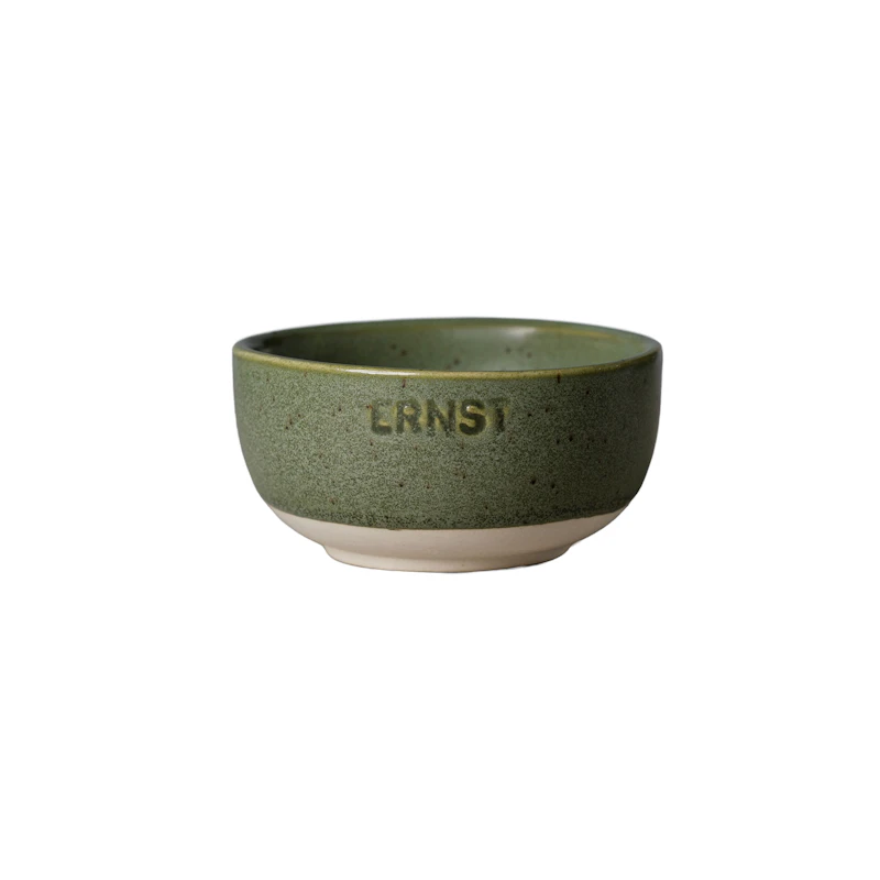 Skål 8 cm, Grøn / Hvid