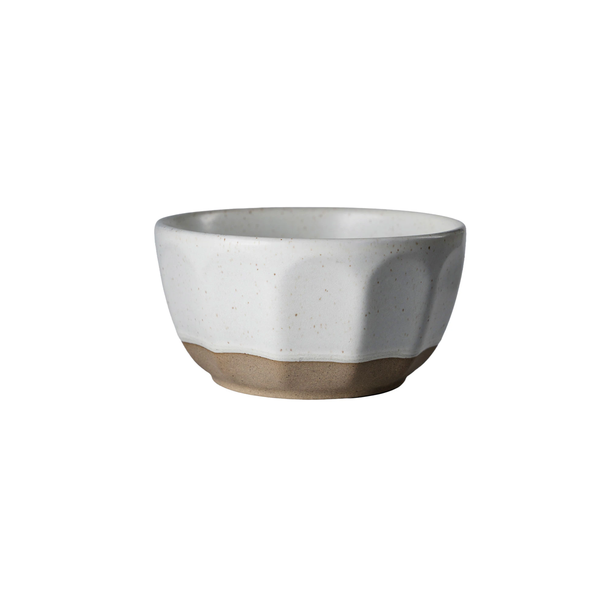 Ernst Sk&aring;l 12 Cm / Natur - Serveringssk&aring;le Stent&oslash;j Hvid - 247064