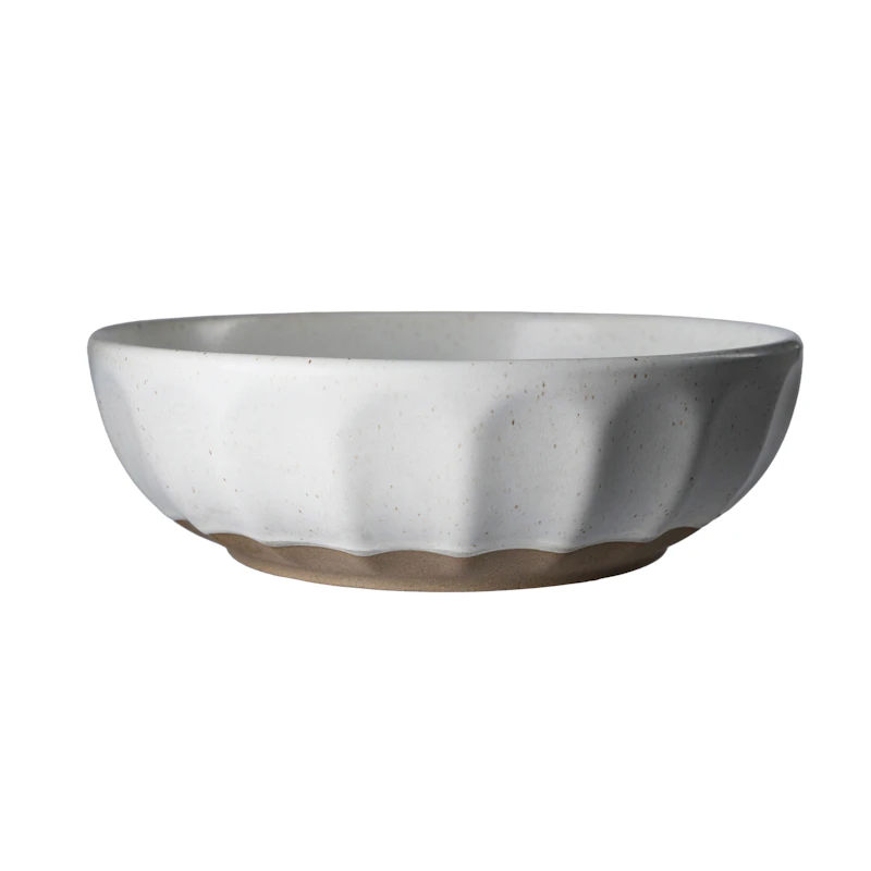Skål 20 cm, Hvid / Natur