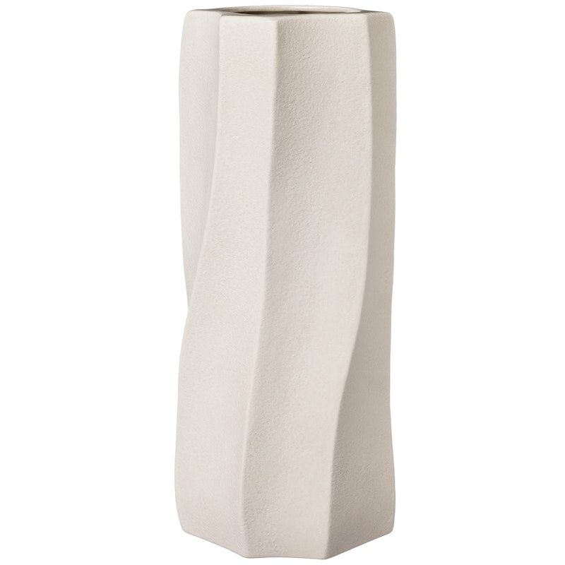 Vase 31 cm, Natural White