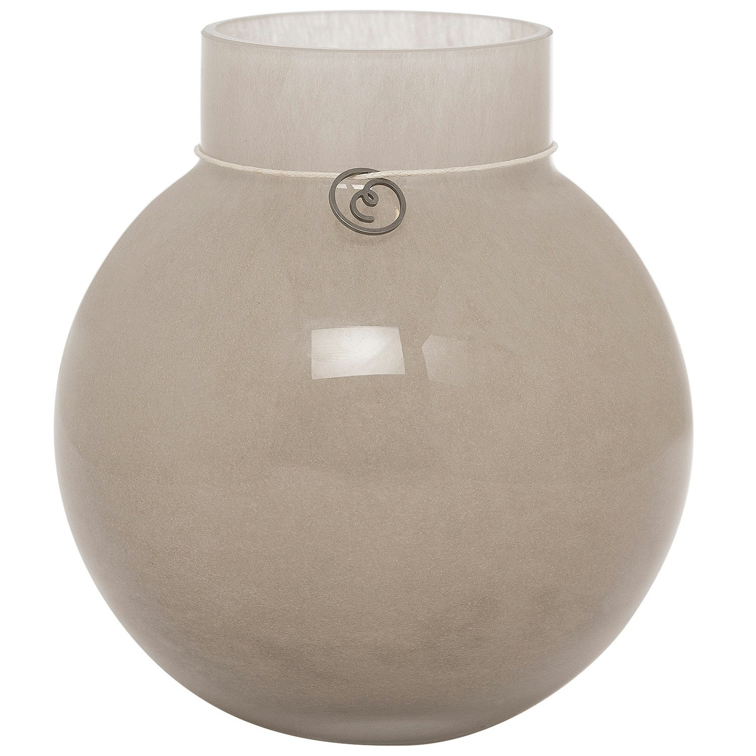 Ernst Vase 14 Cm - Vaser Glas Beige - 364345