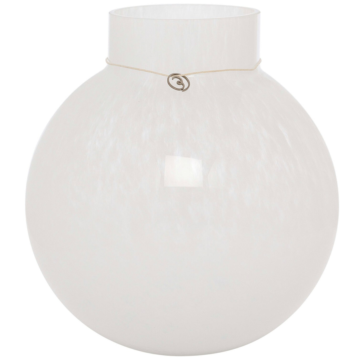 Ernst Vase 22 Cm - Vaser Glas Hvid - 364342