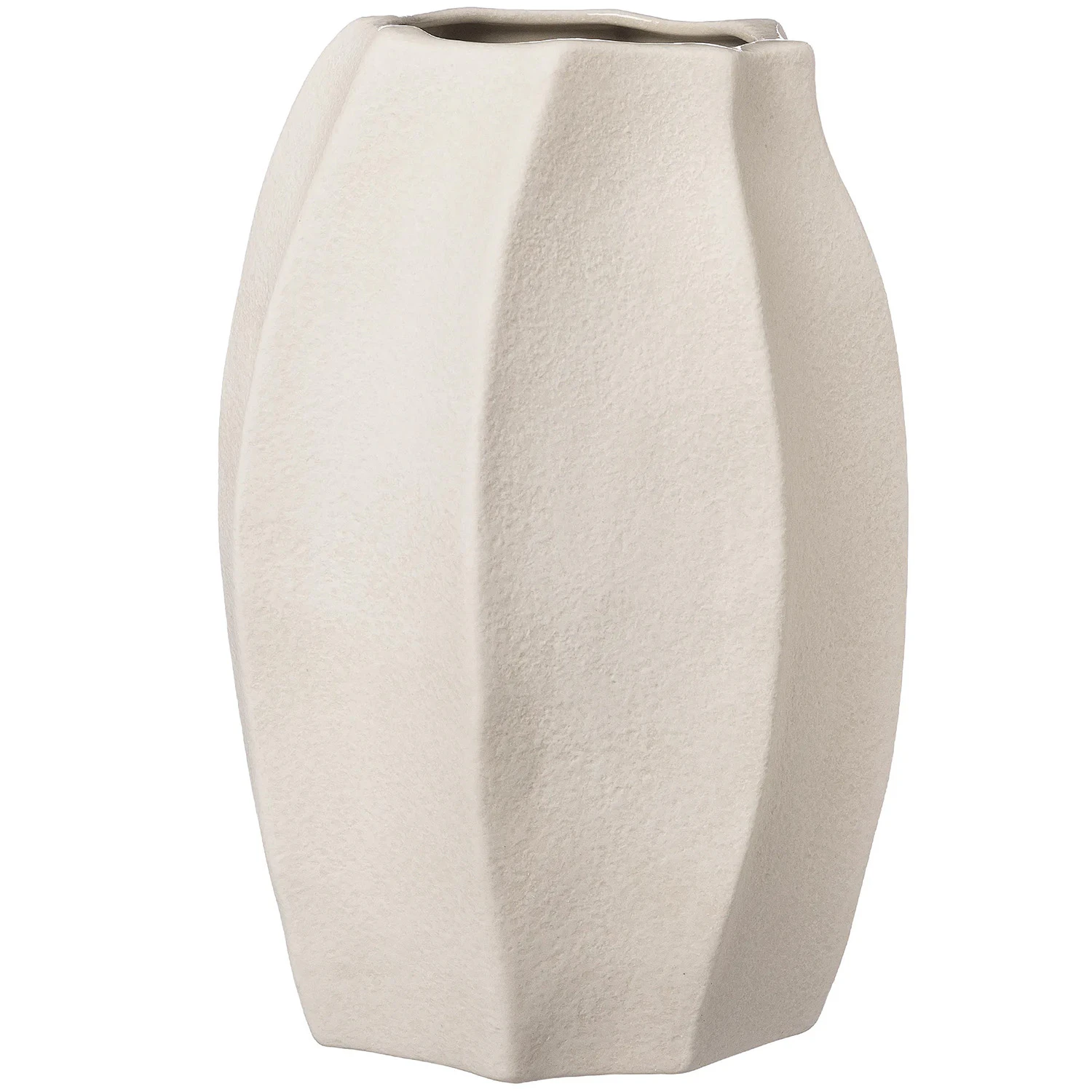 Ernst Vase 23 Cm Natural White - Vaser Stent&oslash;j Off-White - 270756