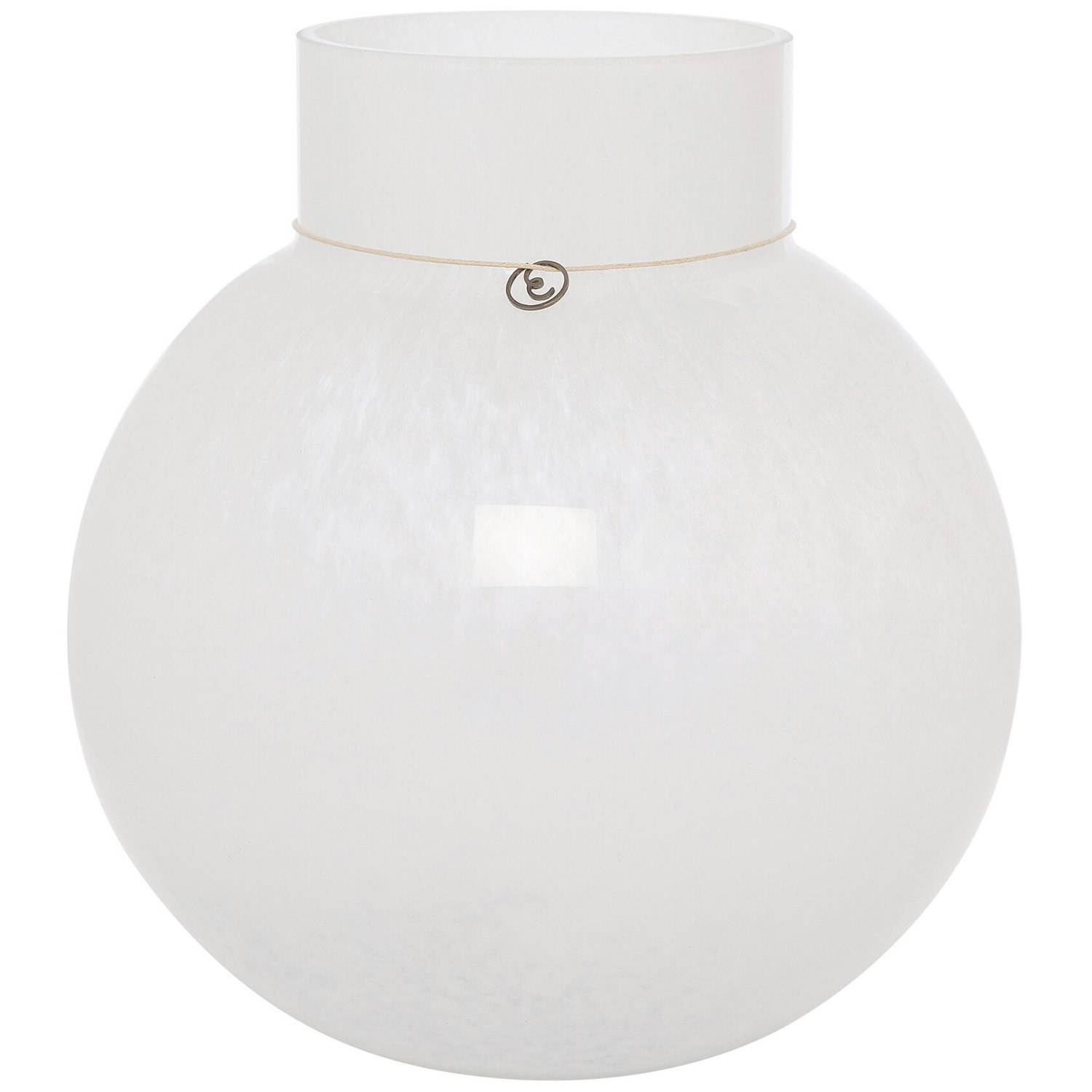 Ernst Vase 25 Cm - Vaser Glas Hvid - 364343