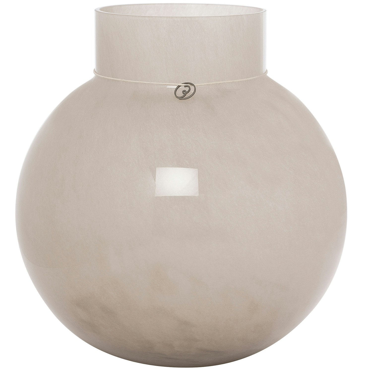Ernst Vase 25 Cm - Vaser Glas Beige - 364347
