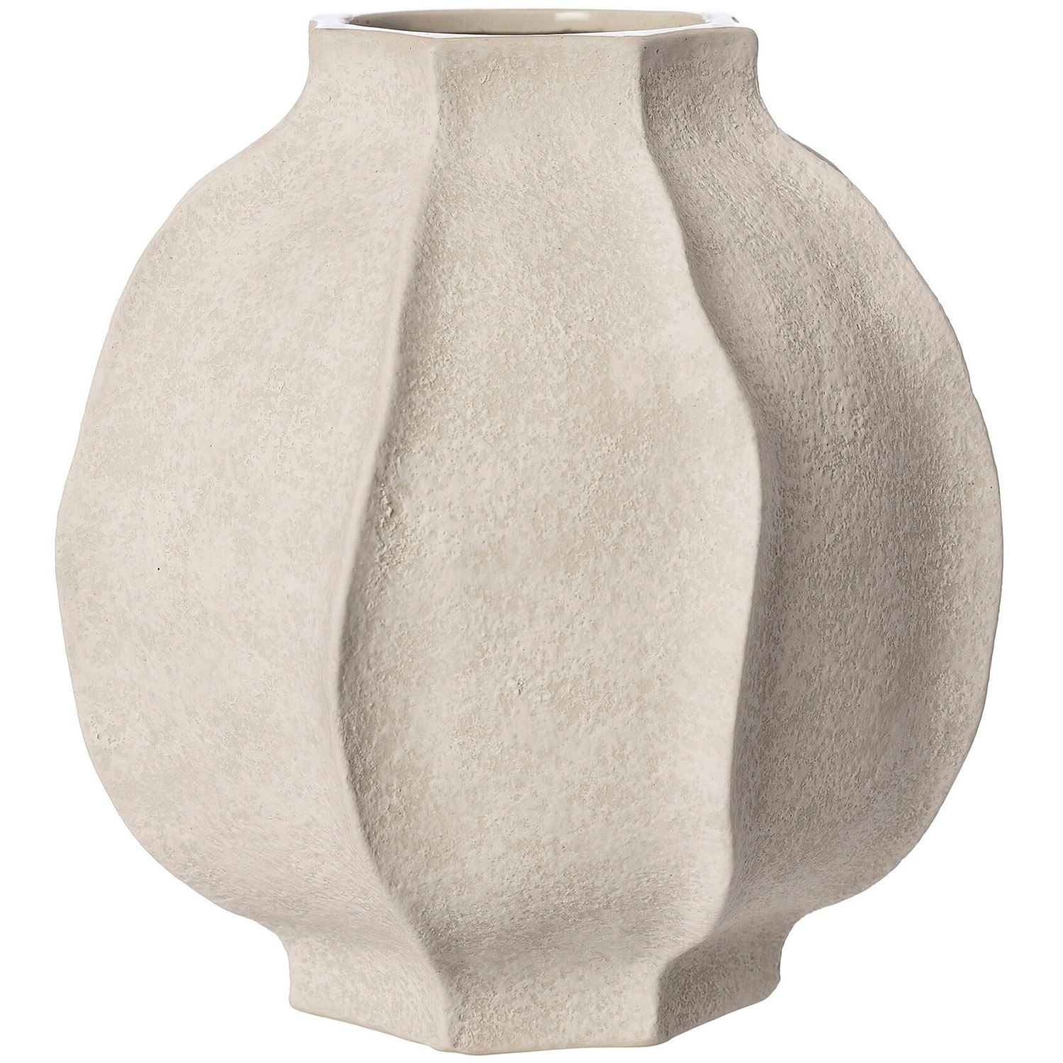 Ernst Vase 24 Cm Natural White - Vaser Stent&oslash;j Off-White - 270753