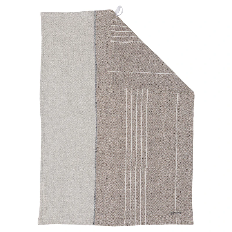 Viskestykke 50x70 cm, Karamel/Natur