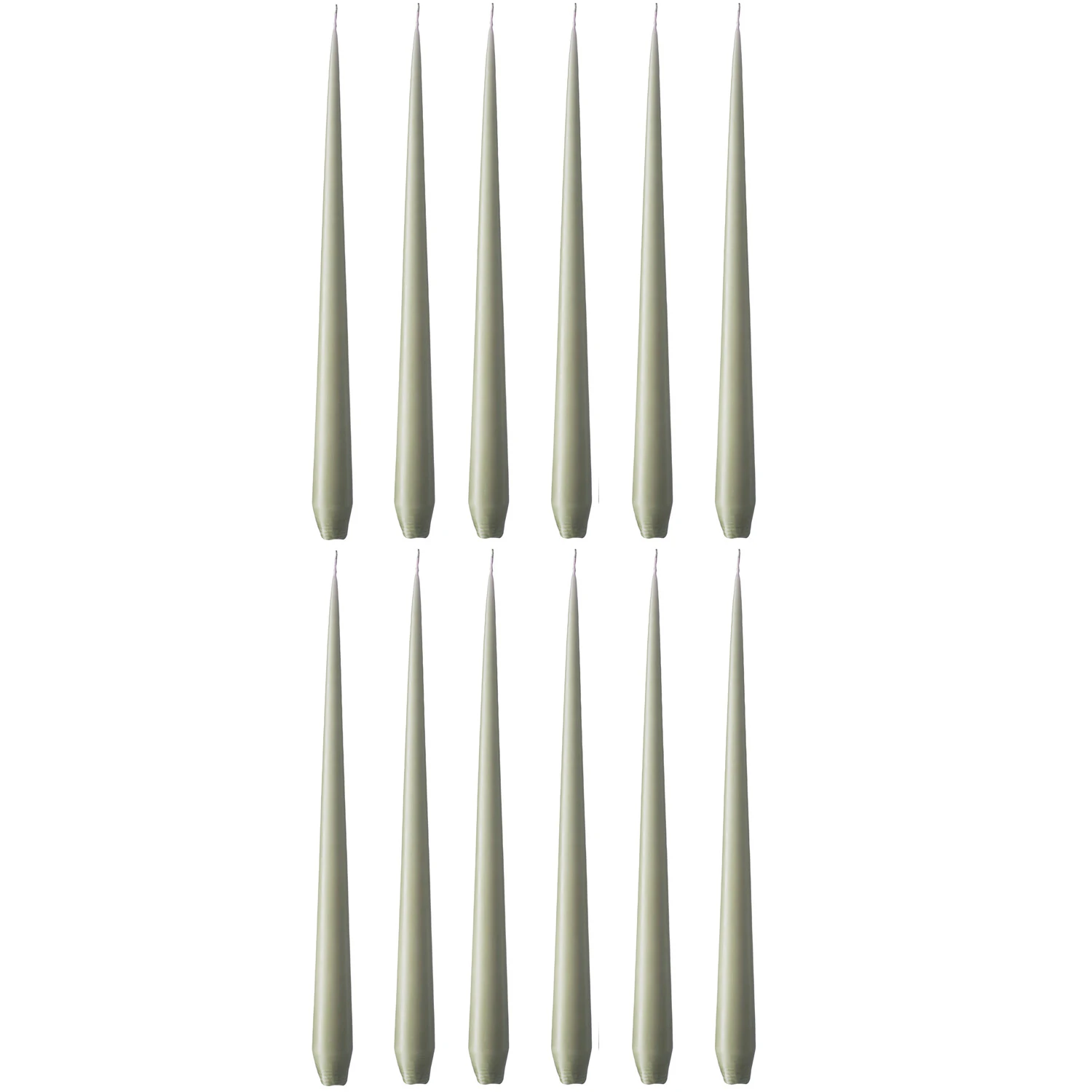 Ester & Erik Antiklys Mat 32 Cm 12-pak - Lys Paraffinvoks Artichoke - 0312-69